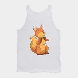 Fox with Lollipop Tank Top